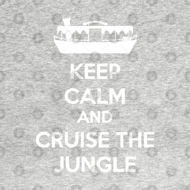 Cruise the Jungle white text by old_school_designs